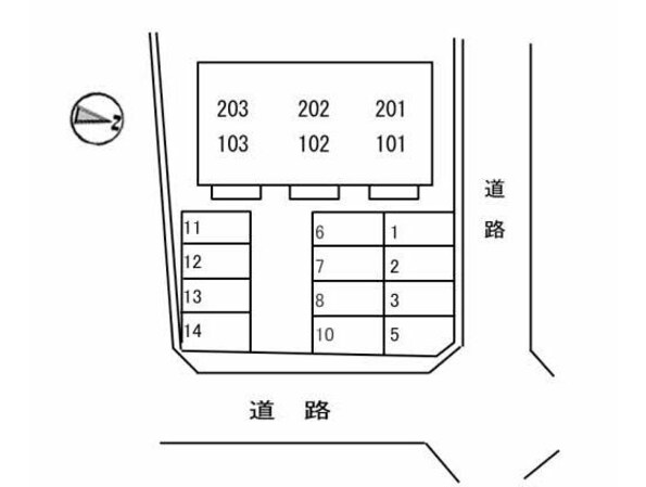 カーサ五番館（Ｓ）の物件外観写真